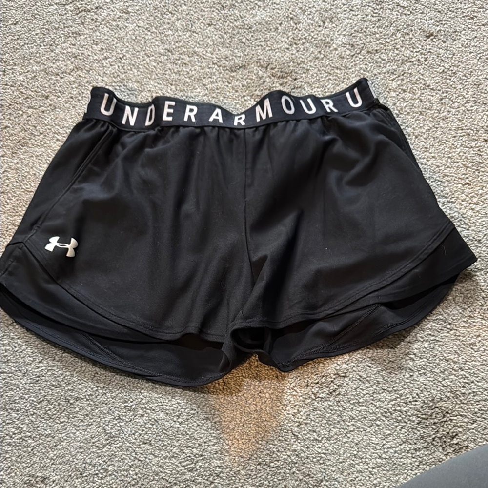 Under Armour Black Athletic Performance Shorts